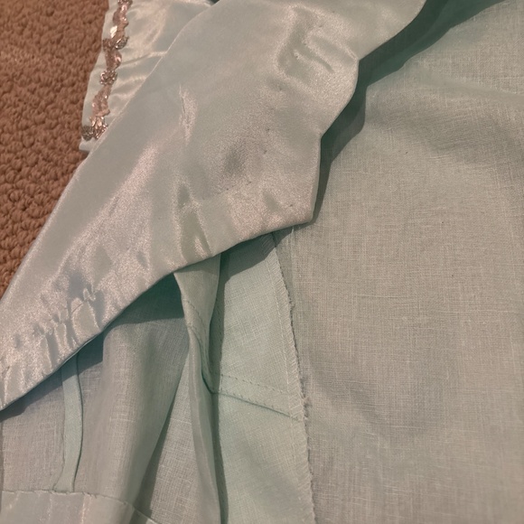 🆕 Light Blue Saree - Picture 6 of 6